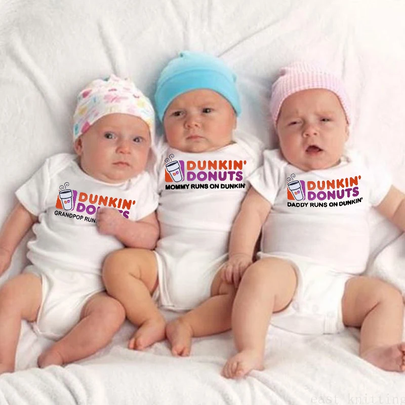 Детский комбинезон-комбинезон Donuts милый комбинезон для новорожденных мальчиков