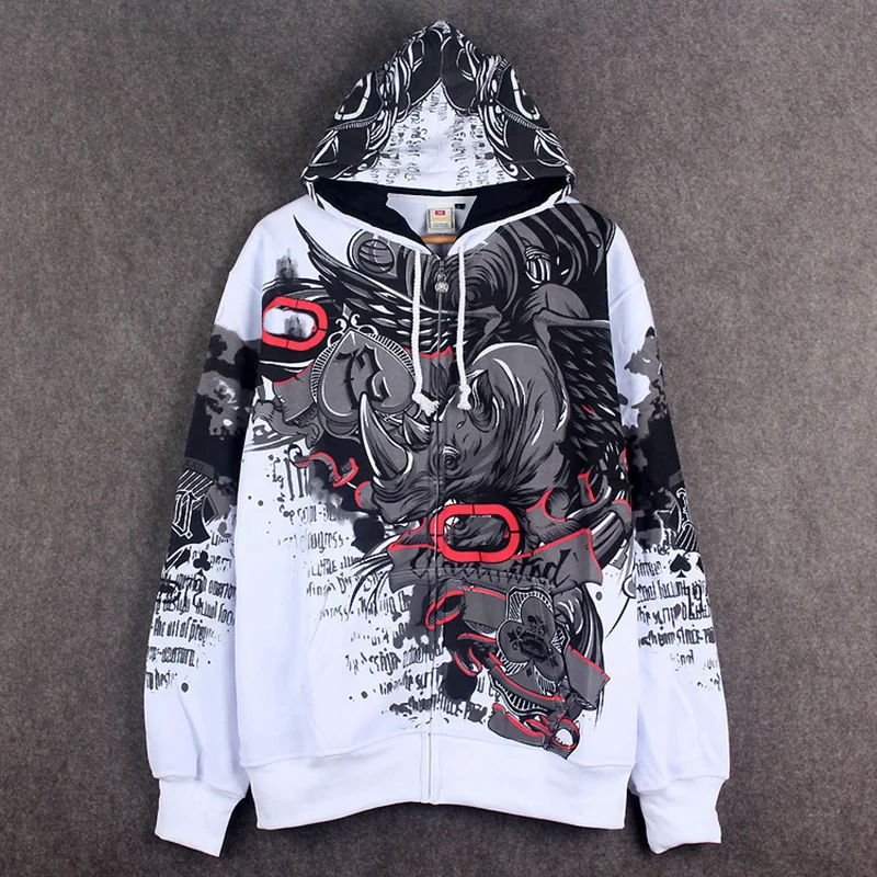 

Popular Fashion New Men Hip Hop Hoodie Casual Sweatshirts Streetwear Loose 100%CottonPullover Harajuku 3D Print Hoodie Coat Male