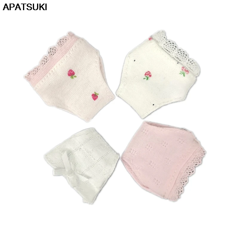 

1:6 Doll Accessories Soft Underwear Briefs For Barbie Doll Clothes Knickers For 1/6 BJD Doll Underpant For Barbie Dollhouse Toys