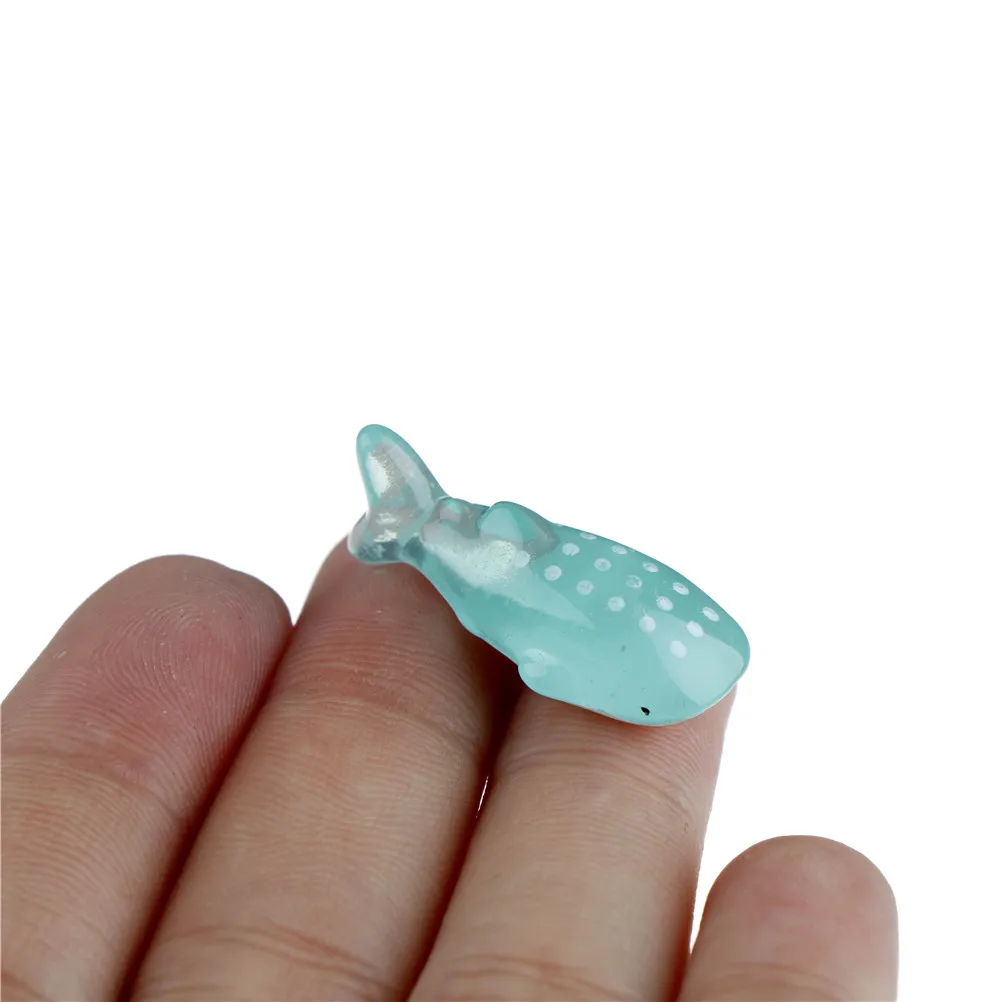 

1/5pcs Mini Craft DIY Accessories Sea Whale Fish Miniature Fairy Garden Home Decoration House Micro Landscaping Decor