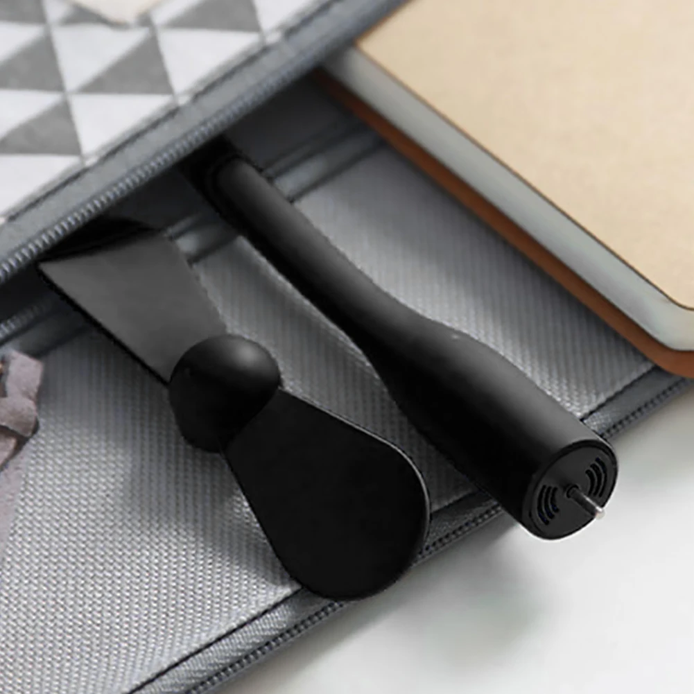 

USB Fan Mini Mobile Power Supply Fan Laptop Power Bank Fan High-quality Soft Plastic Material No Scratches Safety Guarantee