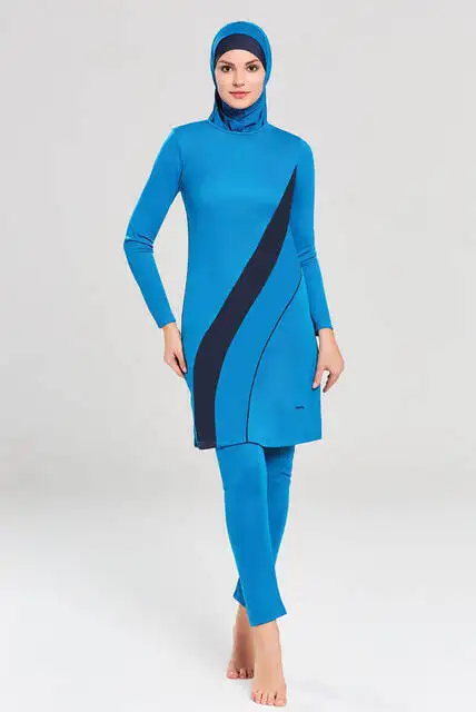 

Muslim fashion fully Covered Hijab Swimsuit. 2021 Summer Fashion. Useful Hijab Sea, Pool Swimwear. Lycra Suit Hijab Swimwear.