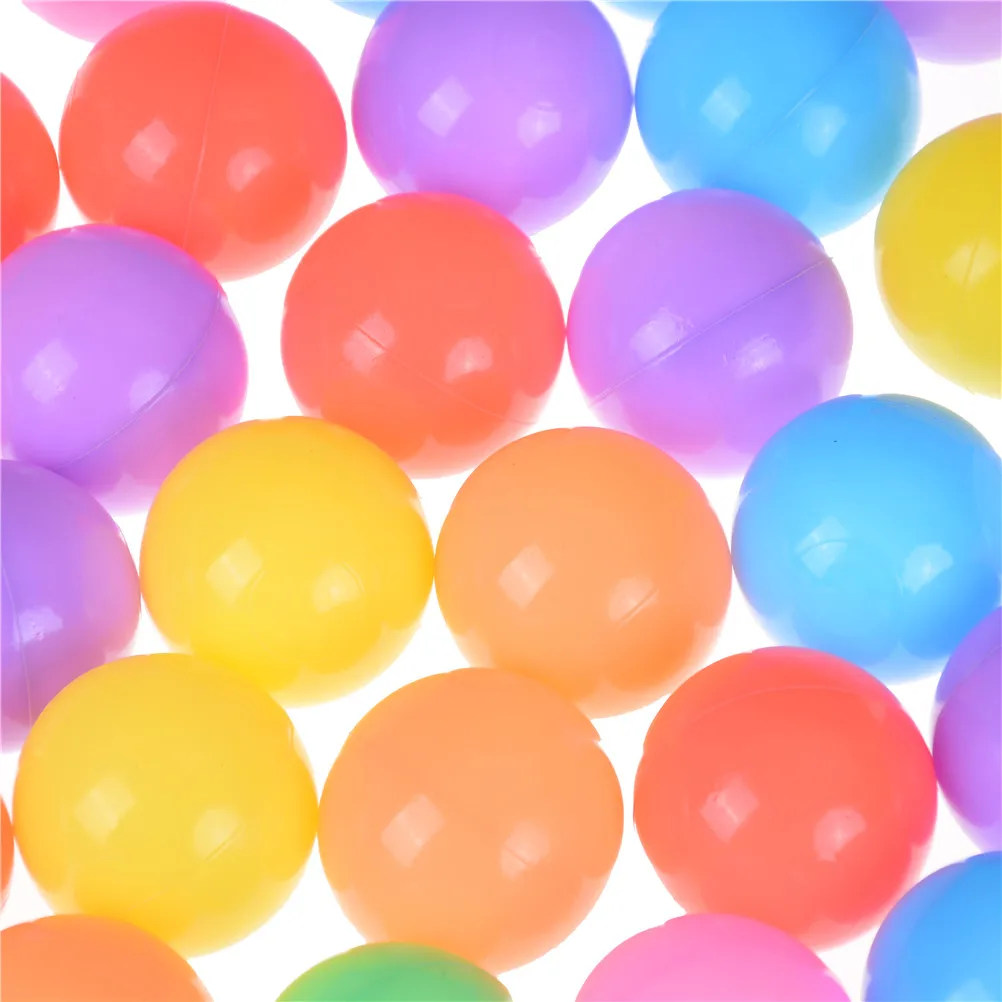 

Шар пластиковый разноцветный для бассейна, 5,5 см, 10 шт.