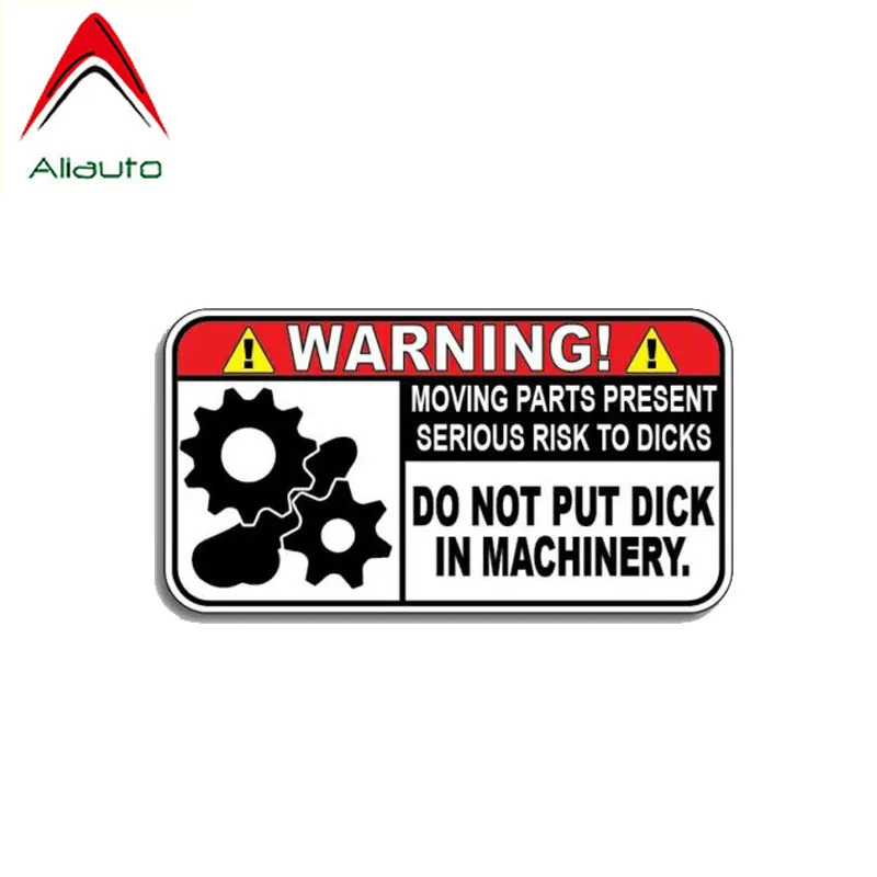 

ЗабаПредупреждение ющие приборы Aliauto, наклейки из ПВХ для автомобилей и мотоциклов, водонепроницаемые, 10 см * 5 см