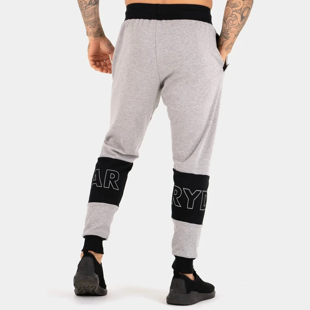 Мужские облегающие спортивные брюки повседневные для пробежек тренировочные