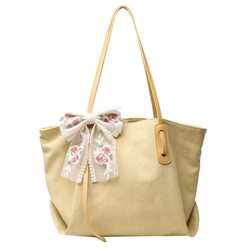 

Bags, women's bags, new 2021 trendy ladies tote bags, large-capacity canvas bags, student shoulder handbags