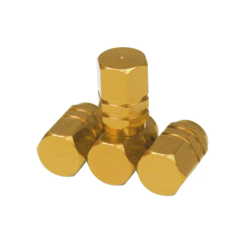 

4PCS/1Set Car Tire Valve Stem caps Bolt-in Aluminum Theftproof valve caps Car Wheel Tires Valves Tyre Stem Air Caps