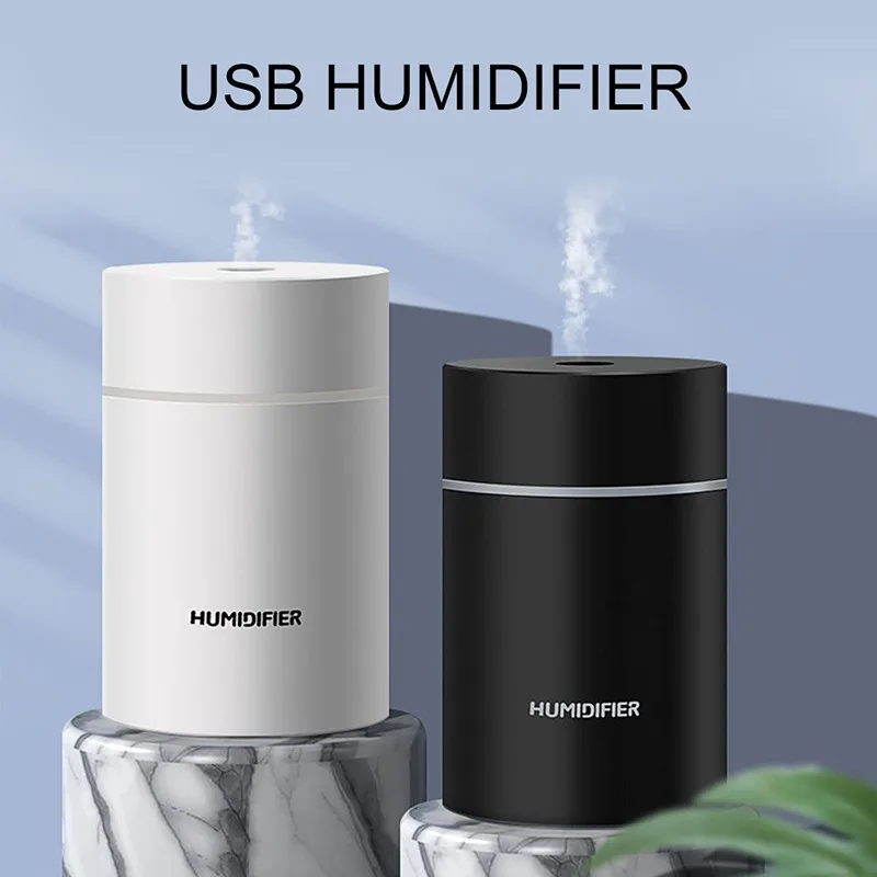 

Auto Humidifier Mini Desktop Mute 300ml USB Car Office Moisturizing Mute Fine Large Capacity Car Air Humidifier IN STOCK