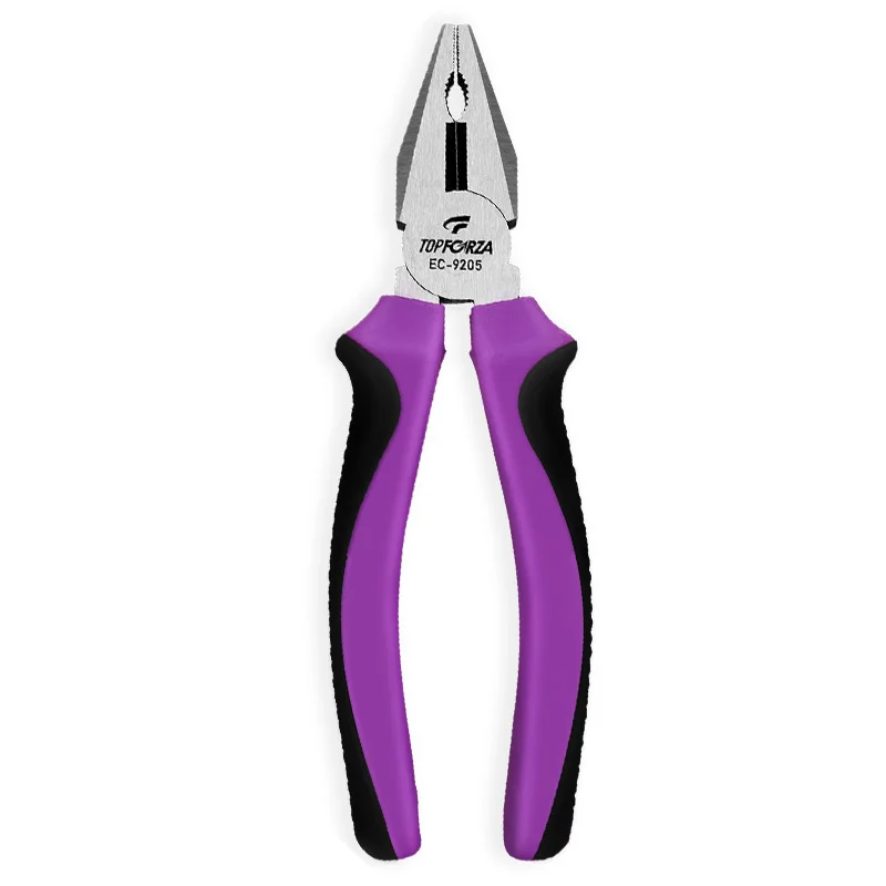 6 Inch Combination Pliers CR-V Steel Wire Cutters Hardness Iron Cable Shearing Clamping Tighten Tools Electrician Cable Nippers