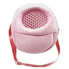 Маленькая переноска для домашних животных, клетка для кролика, хомяка, теплые дорожные сумки для шиншиллы, сумка для переноски морской свинки, дышащая клетка для домашних животных, поводок для крысы