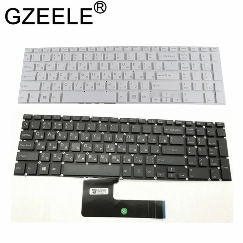 GZEELE Новая русская клавиатура для ноутбука sony VAIO SVF152C29V SVF153A1QT SVF152 SVF15A100C SVF152100C SVF153 SVF1521Q1RW SVF15