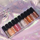 Набор блестящих теней для век макияж Алмазный макияж губ пигмент для век пастельный макияж одиночные жидкие тени для век