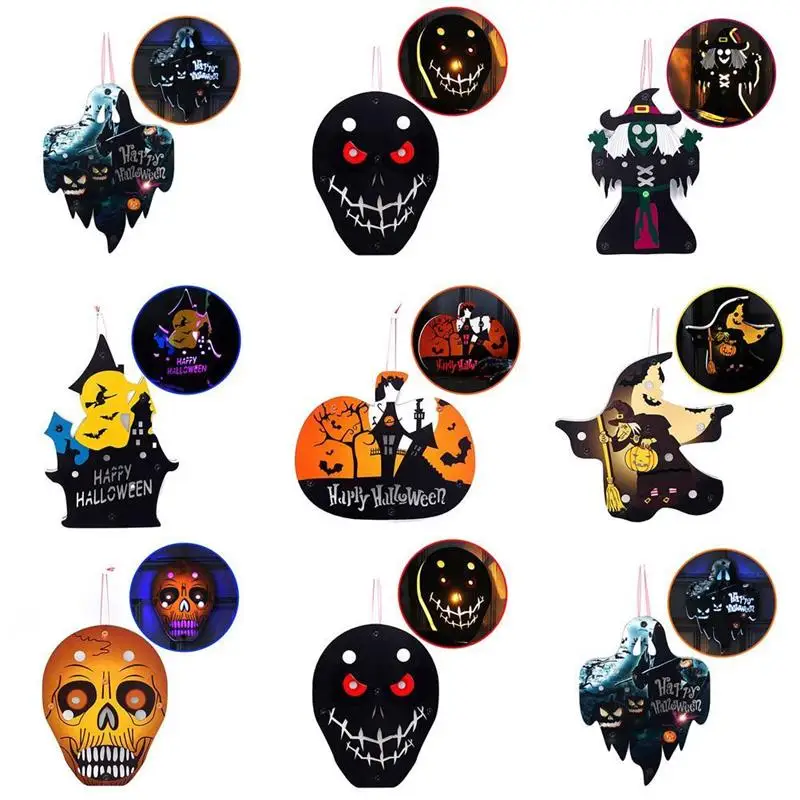 

Halloween Hanging Light Horror Atmosphere Colorful Decoration Night Lights for Indoor and Outdoor Party Halloween Decor
