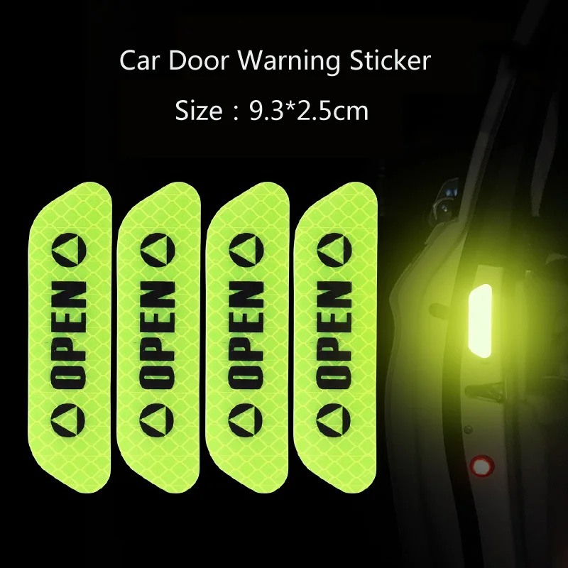 Светоотражающая лента для открывания автомобильной двери/автомобильных