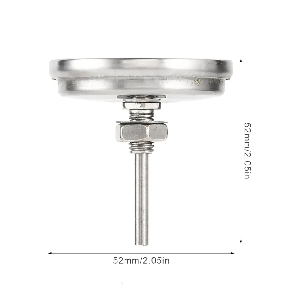 

50-500C Stainless Steel BBQ Barbecue Smoker Grill Thermometer Temperature Gauge