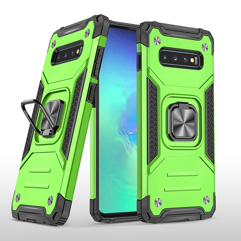 Heavy Duty С Подставкой Магнитные наклейки для авто защитный чехол подставка Samsung Galaxy