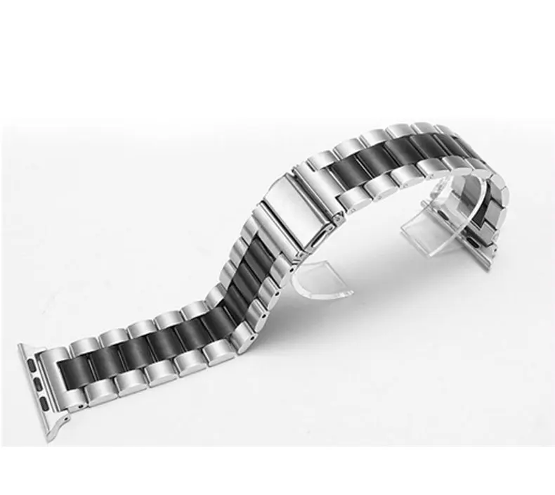 Ремешок из нержавеющей стали для apple watch ремешок 44 мм 40 мм apple watch, ремешок 42 мм, 38 мм, версия наручных часов Iwatch серии 5/4/3/2/1 металлический браслет wristbelt