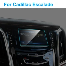 Car GPS Navigation Screen Protector for Cadillac Escalade Interior Tempered Glass Screen Protective Film Auto Car Accessories