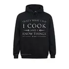 Рубашка I Cook And I'm Things, забавный фантастический подарок шеф-повара, мужские толстовки, сумасшедшие толстовки, графические спортивные свитера с длинным рукавом