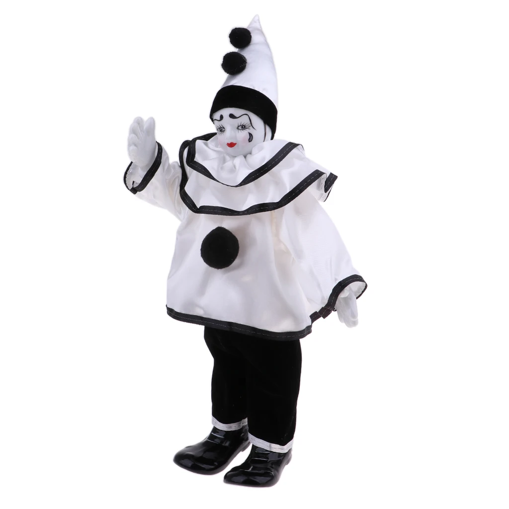 Фарфоровые куклы клоуны для детей 38 см подарок на день рождения игрушка домашний