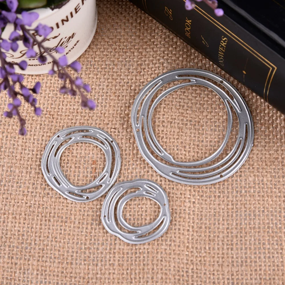 3 шт. металлические круглые кольца пресс формы для рукоделия|Вырубные штампы| |