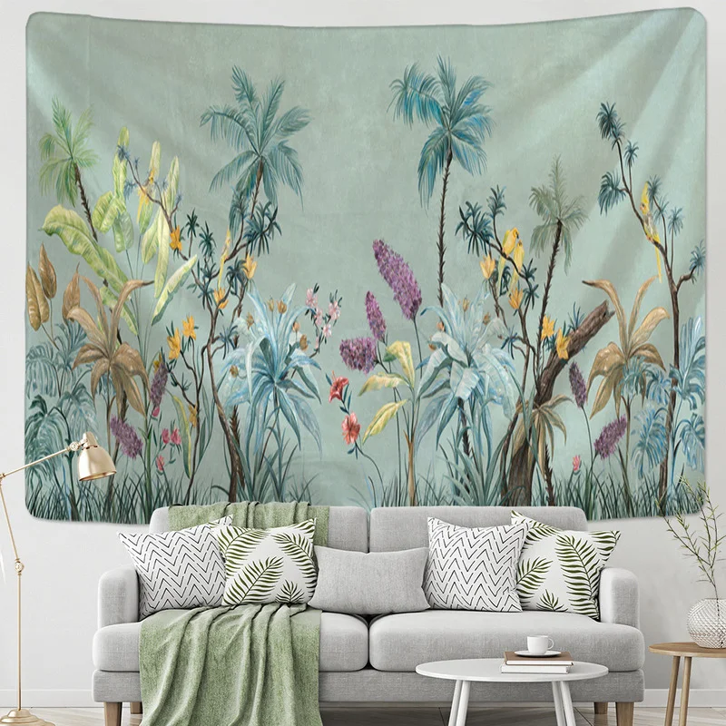 

Bohemian Style Psychedelic Moon Sun Wall Hanging 3Dtapestry Art Deco Tapestry Dormitory Interior Decoration Aesthetic Room Decor