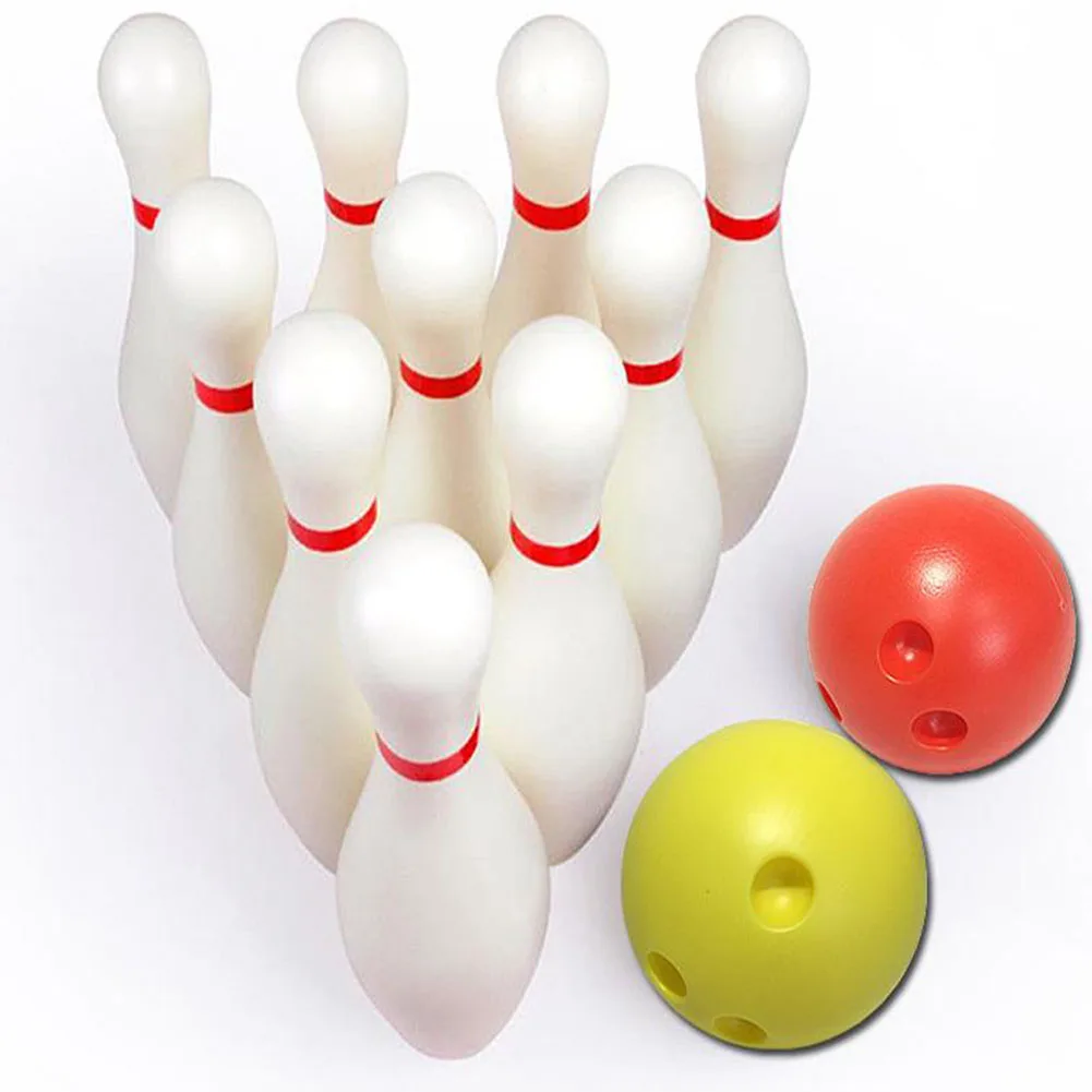 Набор пластиковых шариков для боулинга использования внутри и вне помещения