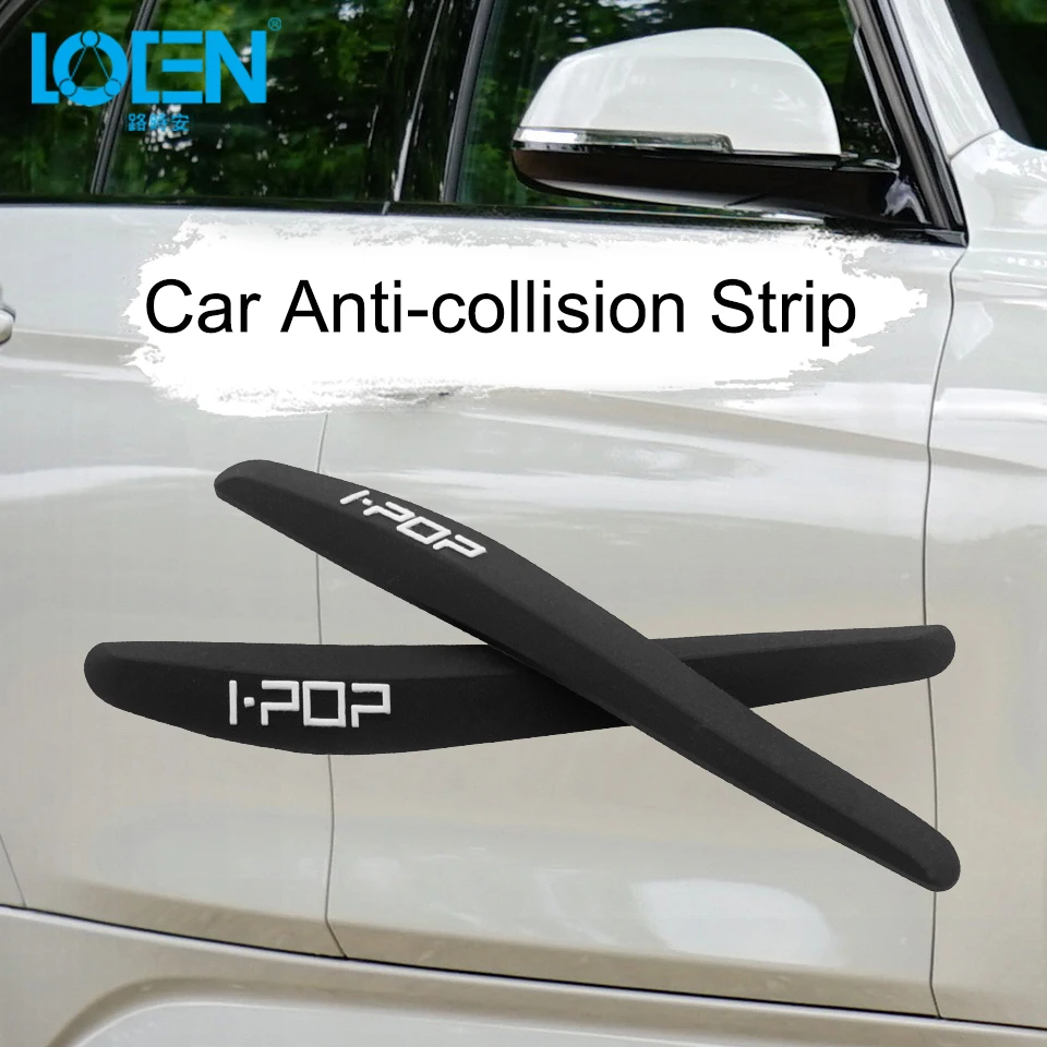 LOEN 4 шт. Защитная Наклейка на дверь автомобиля зеркало заднего вида Гибкая мягкая