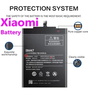 rechargeable smart mobile phone lithium battery for xiaomi redmi all series 3 3sx 4x 45a 6 8 note 34x55a6 pro mi 5 6 6x