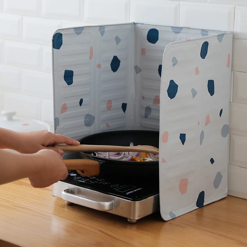 Кухонные гаджеты экраны от брызг масла плита из алюминиевой фольги газовая