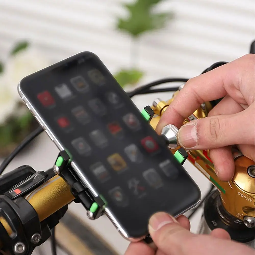 

1 шт. держатель для телефона для мотоцикла, велосипеда, вращение на 360 °, штатив из алюминиевого сплава, зажим для GPS для горного велосипеда, бы...
