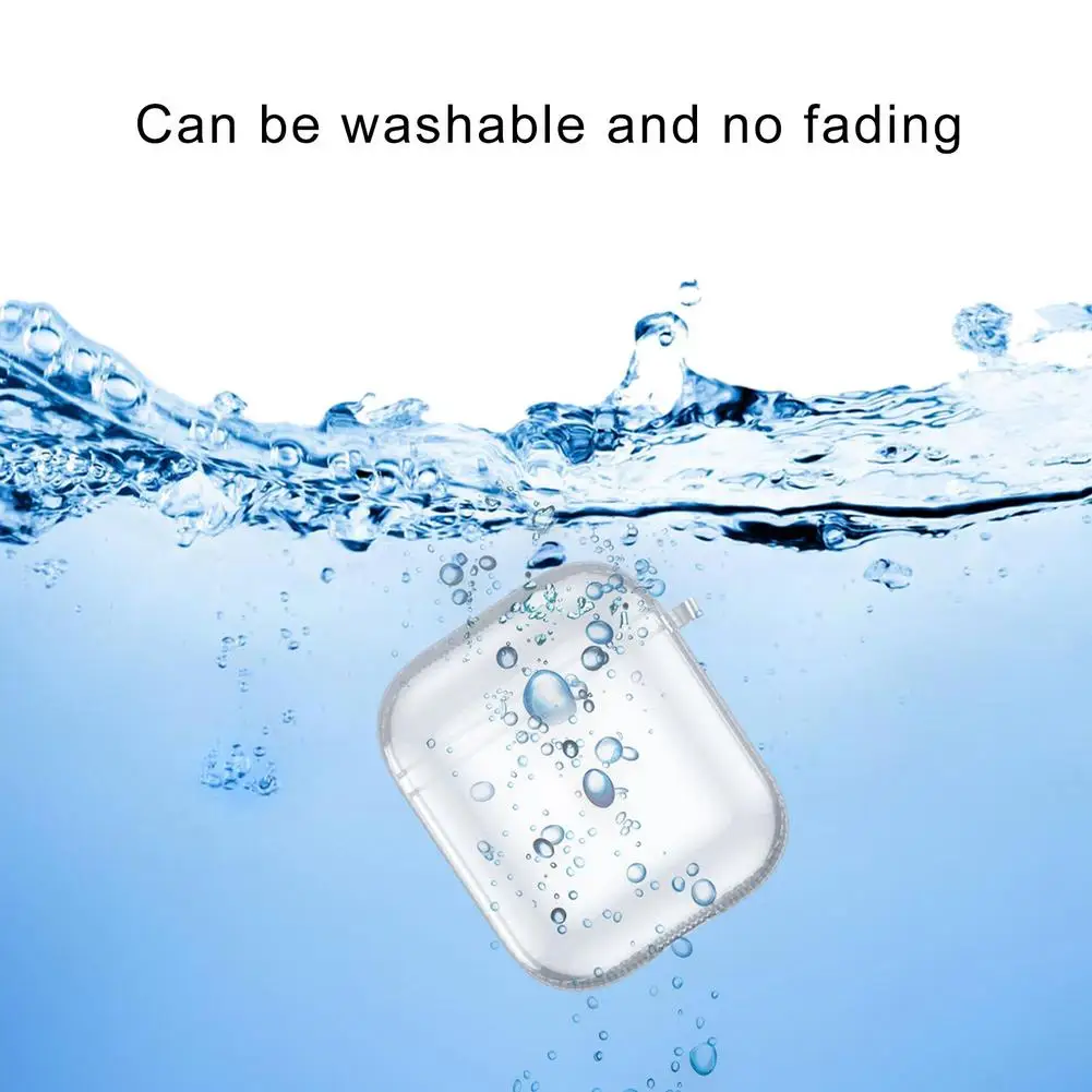 

For Airpods Protective Cover For Apple Airpods Bluetooth Headset Set Transparent TPU Shell Clear Protective