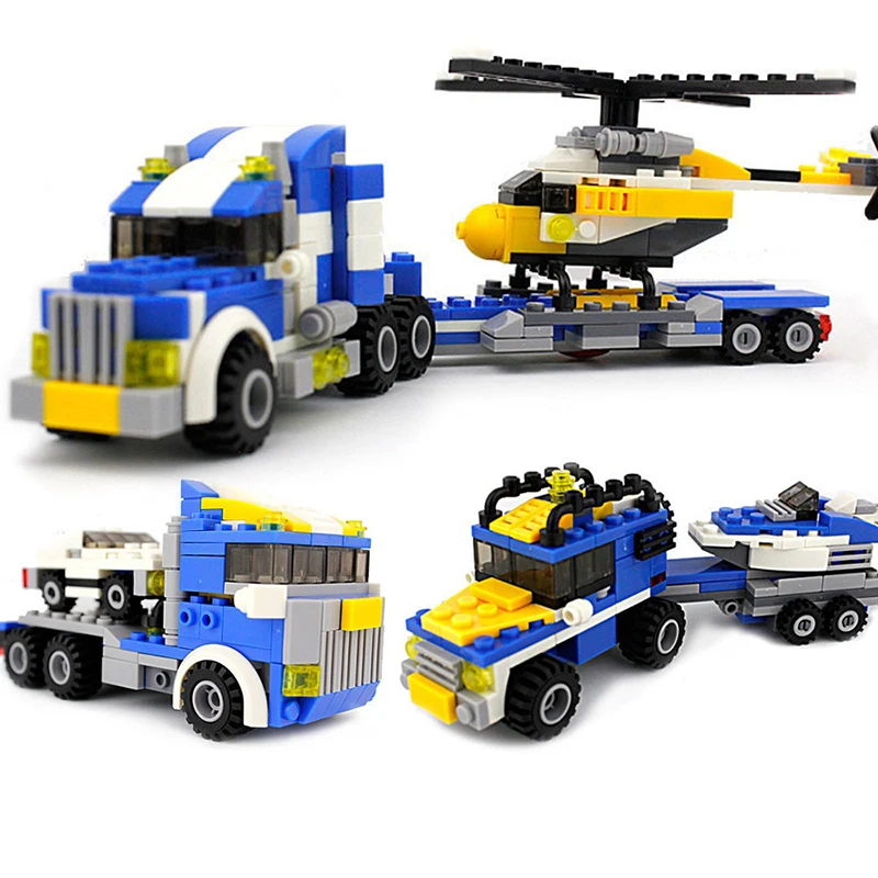 

High Quality Building Blocks Toys for Children Gift Kids Early Education Puzzle Block Bricks 1 Set Can Be Assembled into 3 Forms