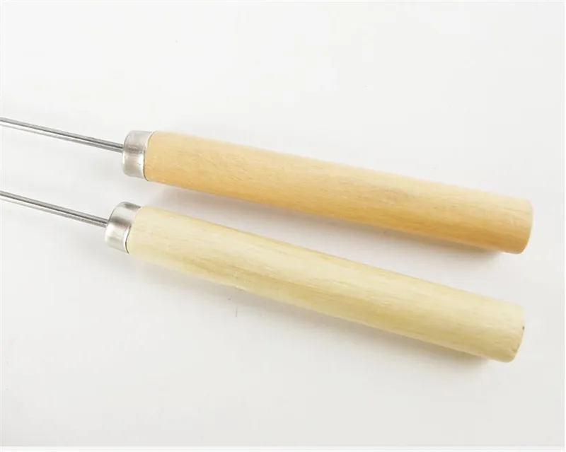 Шпажки для барбекю пикника 10 шт. жареная палочка из нержавеющей стали с