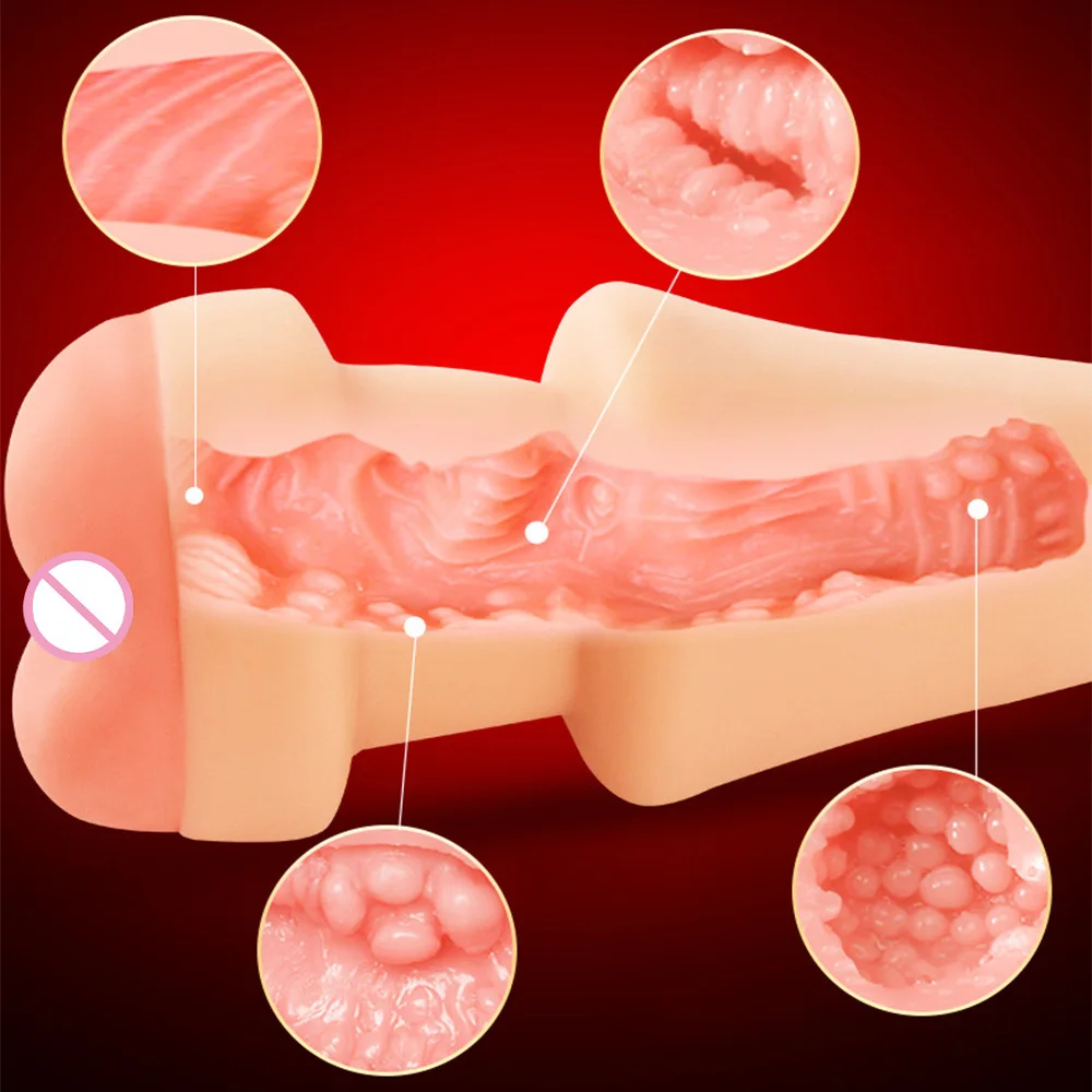 Большой анальный Фалло-имитатор массаж попки мастурбатор в виде влагалища
