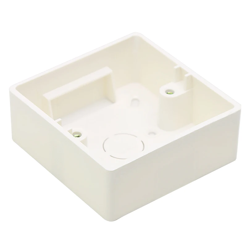 

External Switch Socket Accessories Mounting Box for 86mm* 86mm Standard Switch and Socket Mounting Box for Any Wall Location