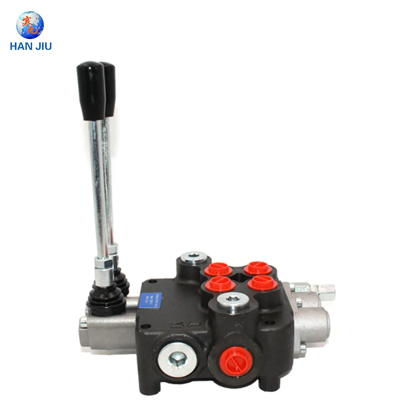 2 катушки 21Gpm гидравлический моноблочный направленный клапан управления