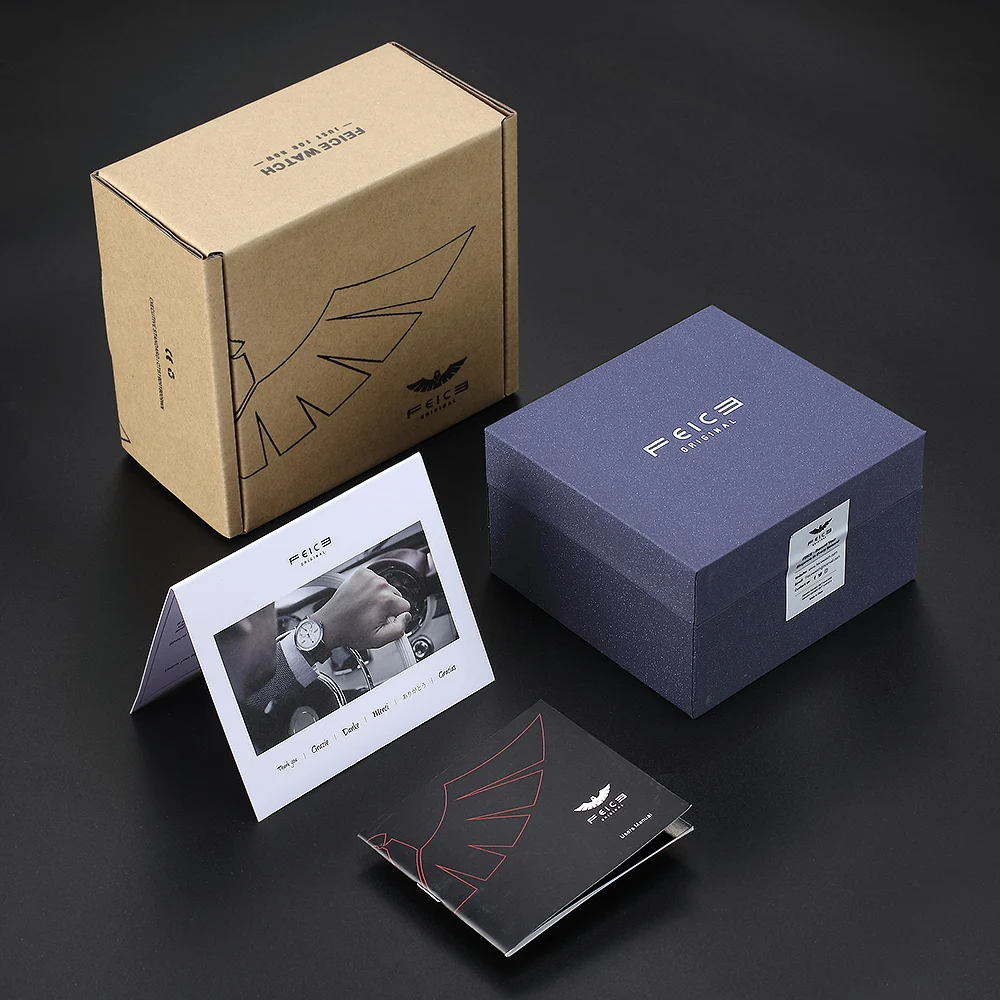 

Nice Male Wristwatch Imported Men's Quartz Watch Creative Fashion Watch Multifunctional Waterproof Casual Sport Watch FK038