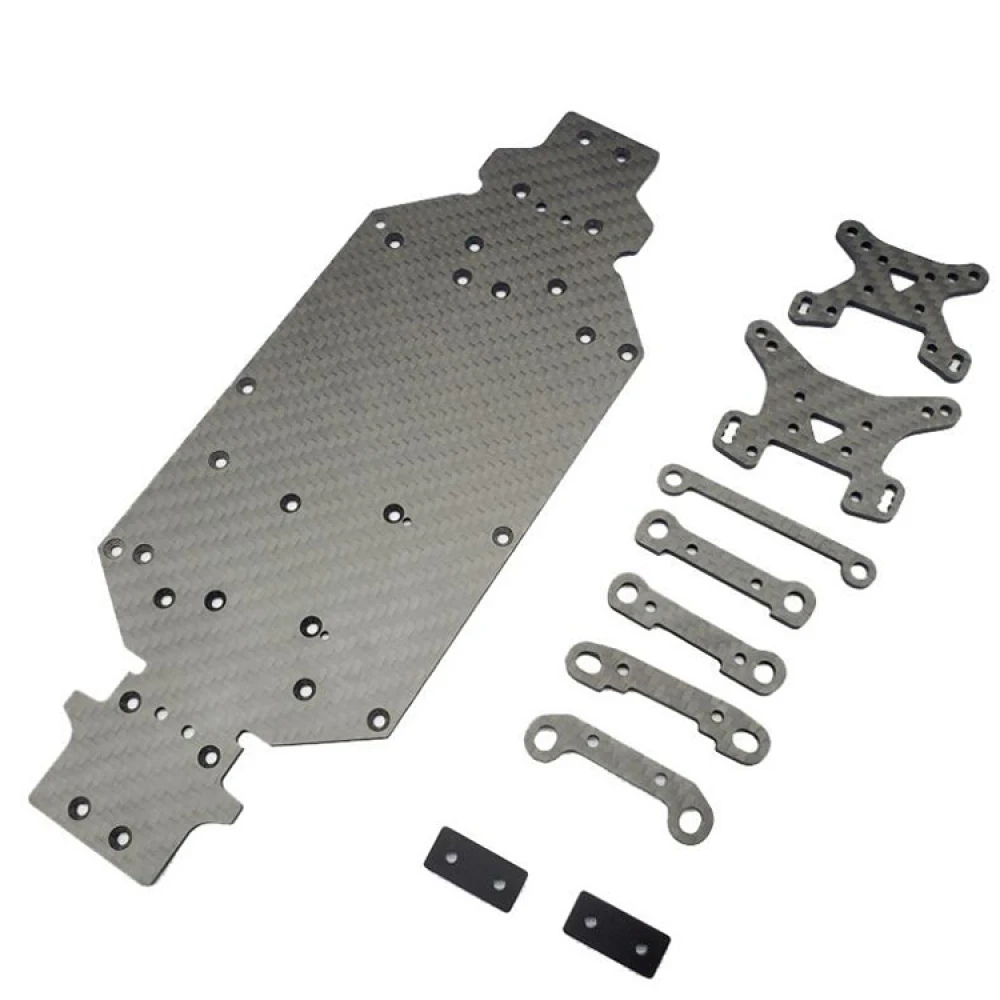 

Углеродное волокно шасси Arm Code Shock Mount для 1:14 Wltoys 144000 RC Car