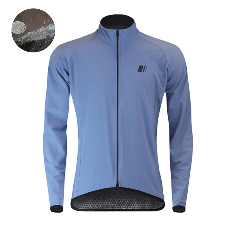 

Gsport Men Cycling Rain Jacket Sunscreen Waterproof UV Quick Dry Outwear Ultra-Light MTB Bike Wind Jacket Windproof Coat 2021