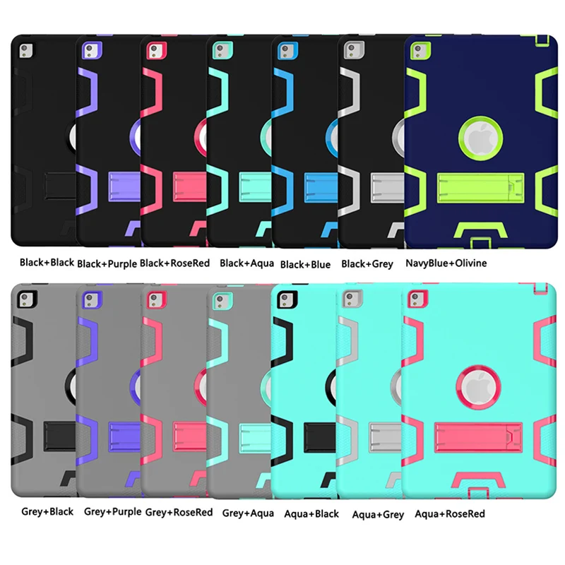 Чехол для планшета Apple нового iPad 2018 9 7 безопасный детей силиконовый Жесткий