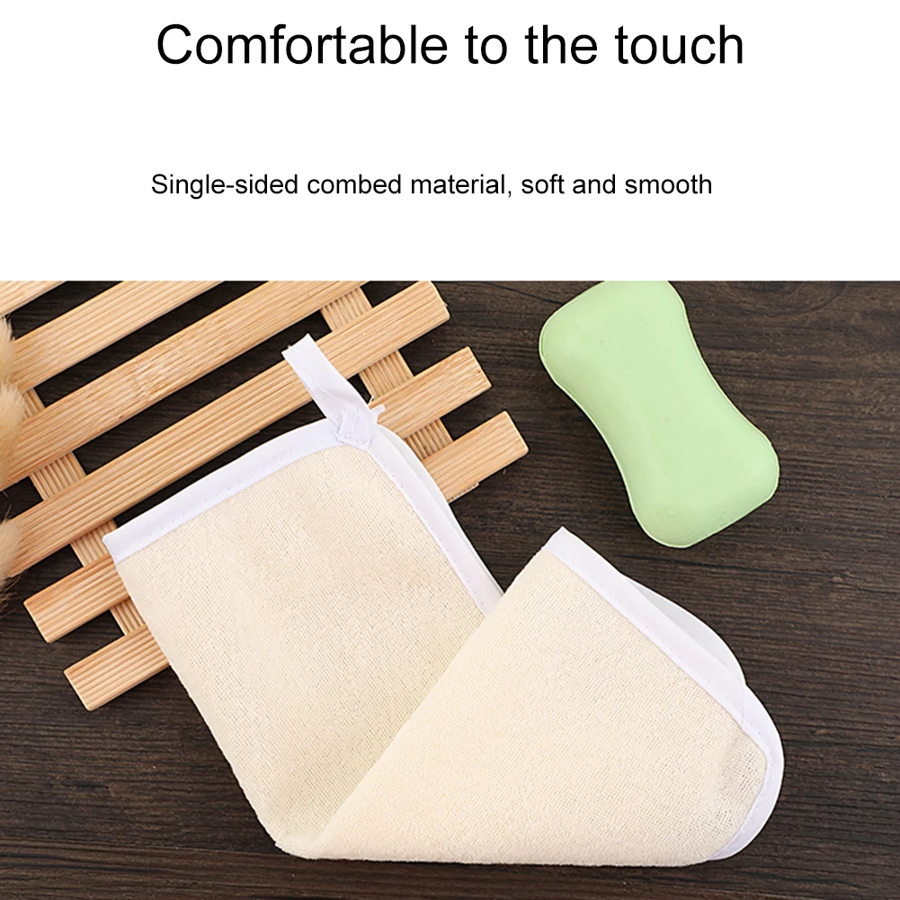 Отшелушивающая ткань для умывания лица полотенце тела мягкая ванны