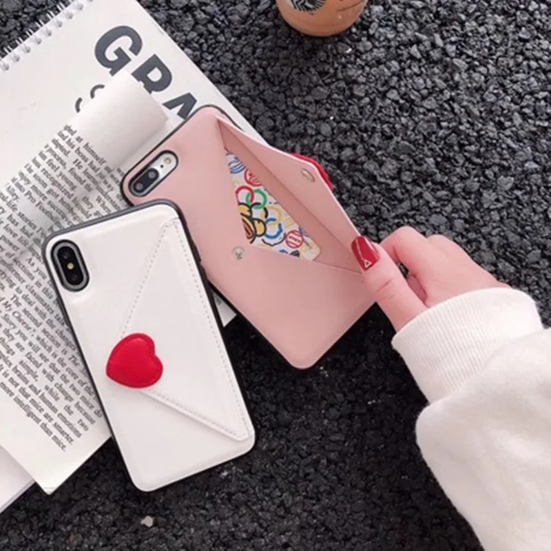 Чехол LOVERONY из искусственной кожи для телефона iPhone XS MAX XR X чехол с сердечками Love 6 7 8