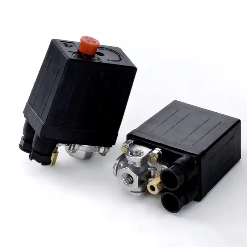 

Heavy Duty Air Compressor Pressure Switch Control Valve 90-120PSI 1/4 Port