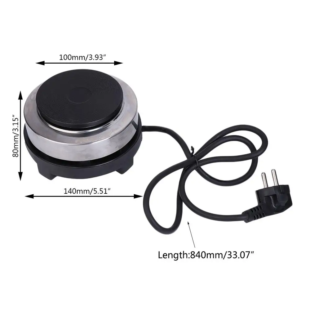 

220V 500W Electric Mini Stove Hot Plate Multifunction Cooking Coffee Heater New