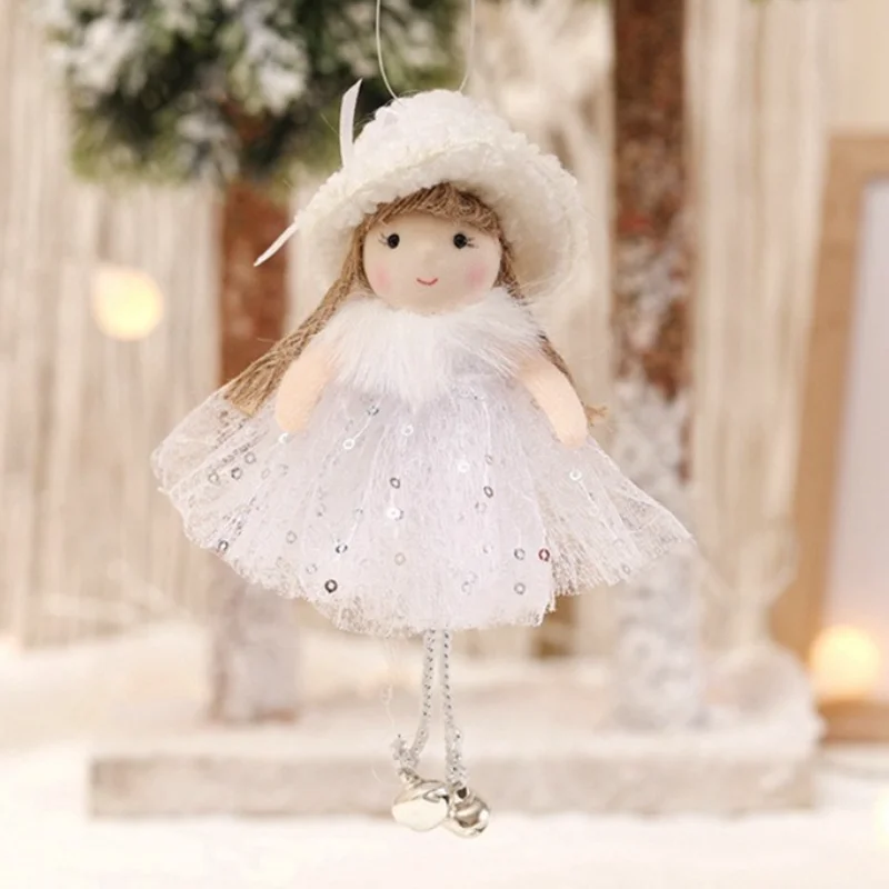 

Ангельская кукла 2022, новогодний подарок, милое украшение, Рождественское украшение для дома, Рождественский Декор 2021