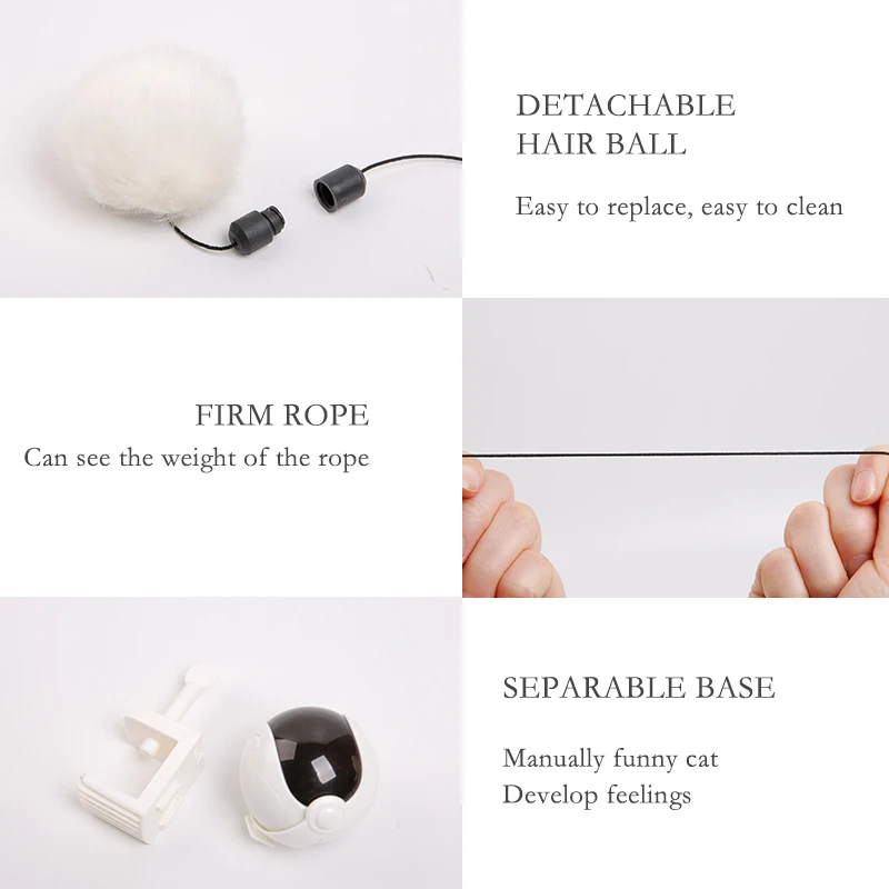 Электронные движения игрушки для кошек интерактивная игрушка тизер йо подъемный