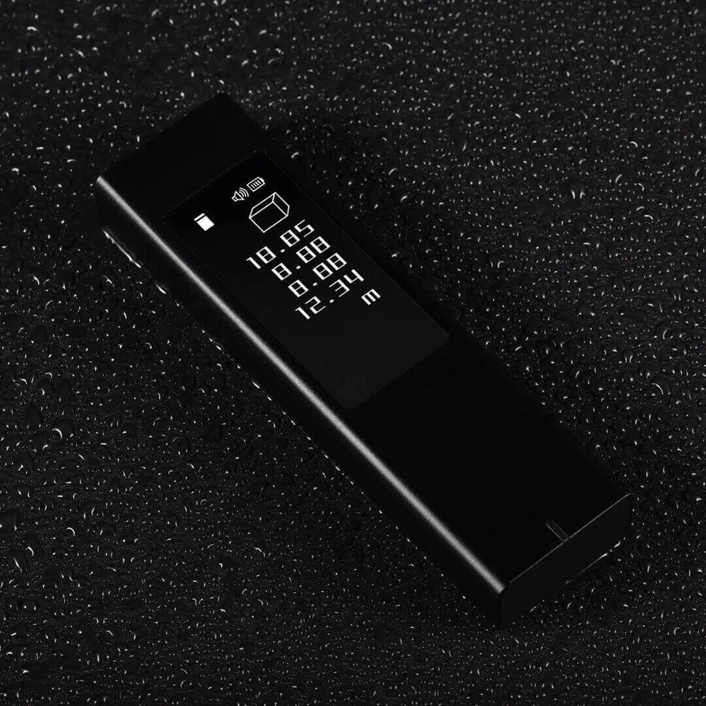 

40m LS5 Laser Rangefinder High Precisions OLED Touchable Screen Linear Continuous Measurement Area Pythagorean Measurement