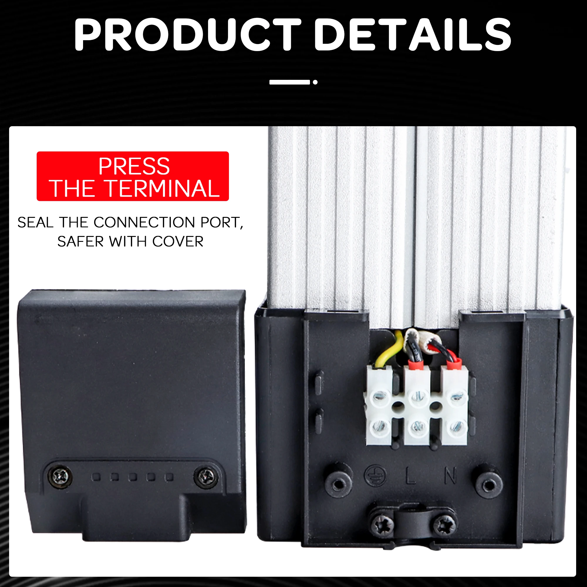 HGL046 250 Вт 400 PTC резистор полупроводниковый Нагреватель анти-конденсат осушитель