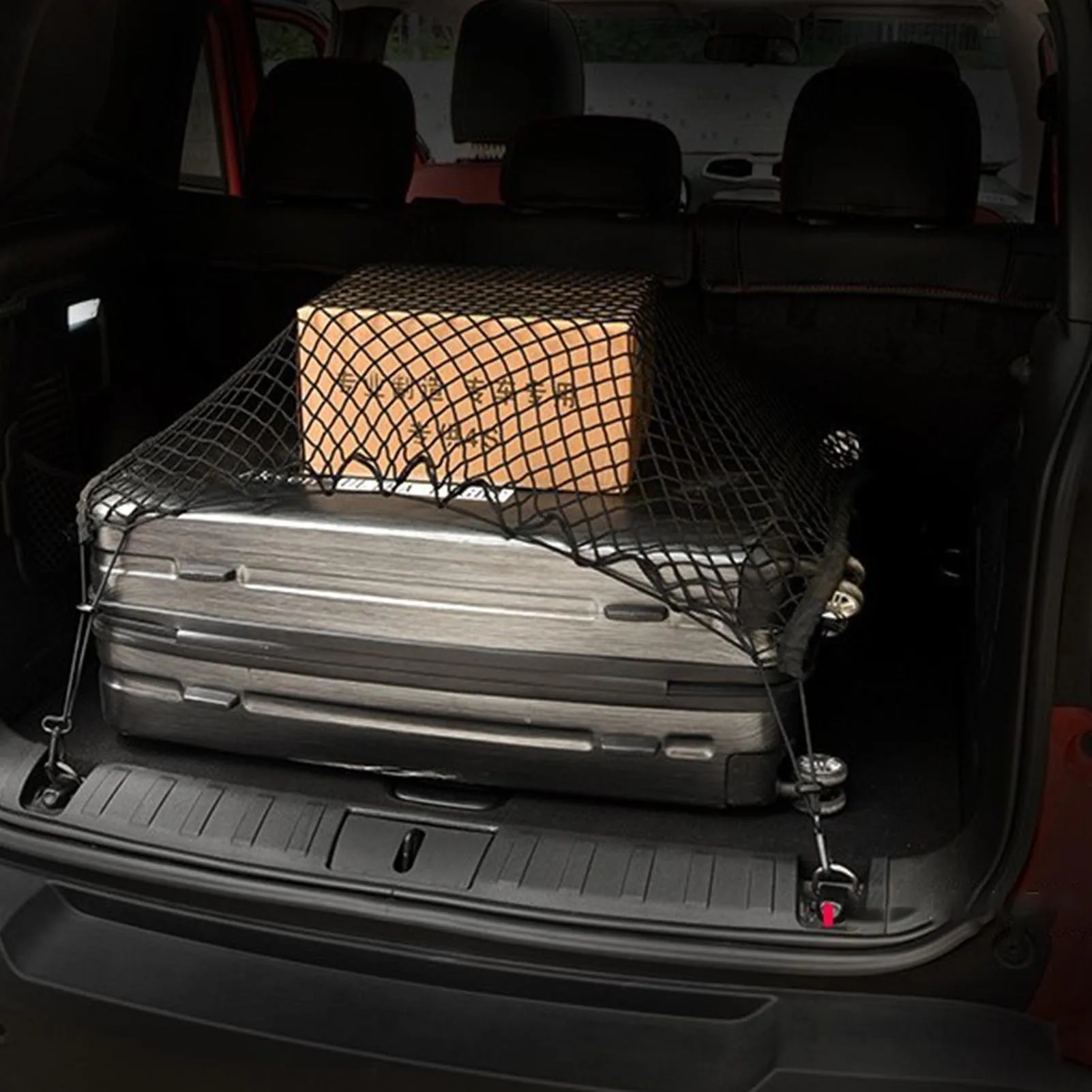 

Universal Car Rear Trunk Boot Organizer Pocket Cargo Net Mesh Storage Car Receive Arrange Net Car Trunk Net Car Storage